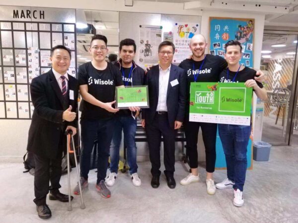 Sandro and his team took part in CUHK's Social Enterprise Challenge